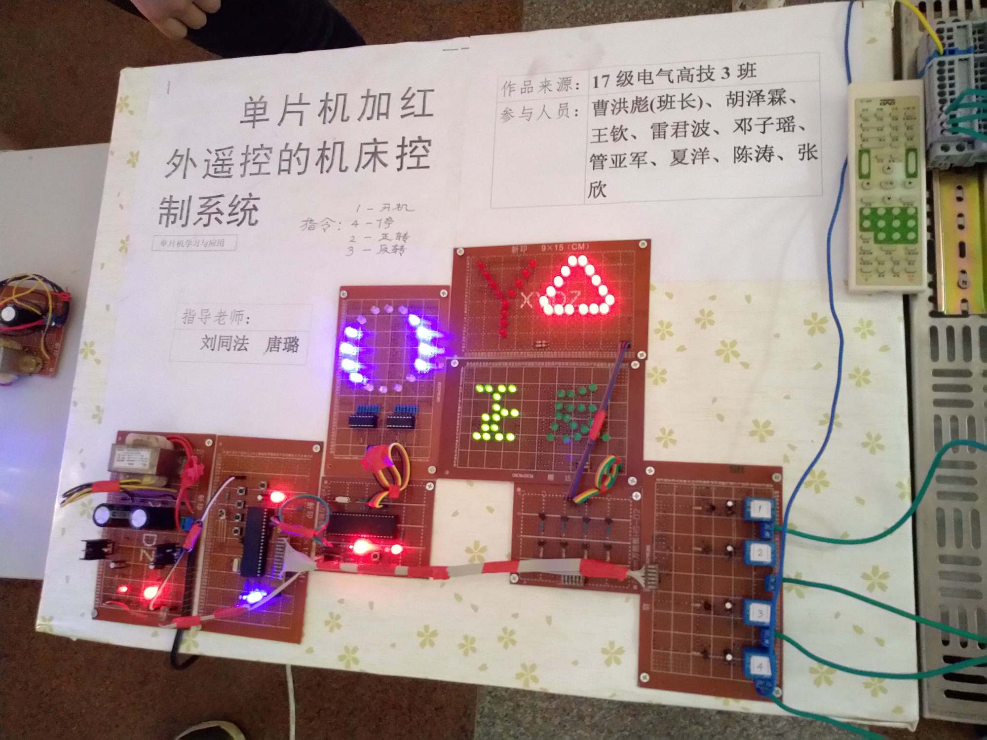 衡陽技師學院第三屆技能文化節(jié)電氣學院學生實訓作品展