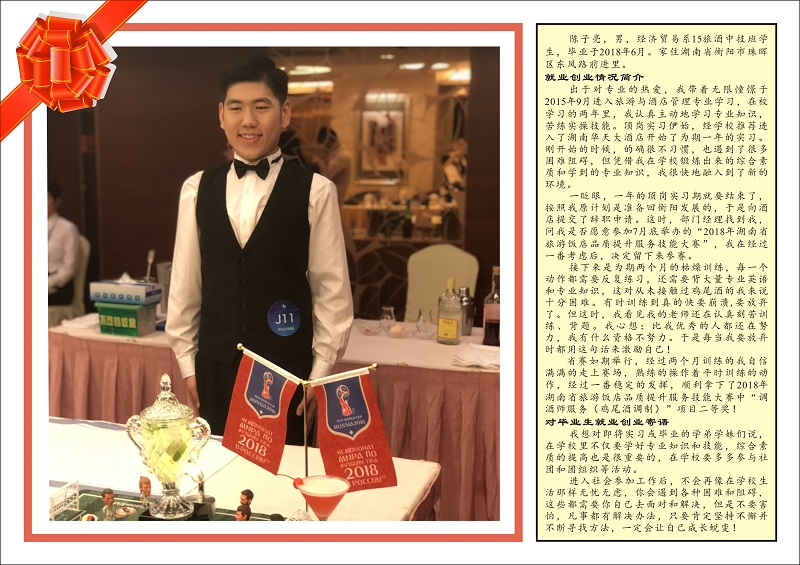 優秀畢業生經濟貿易系15旅酒中技班–陳子亮