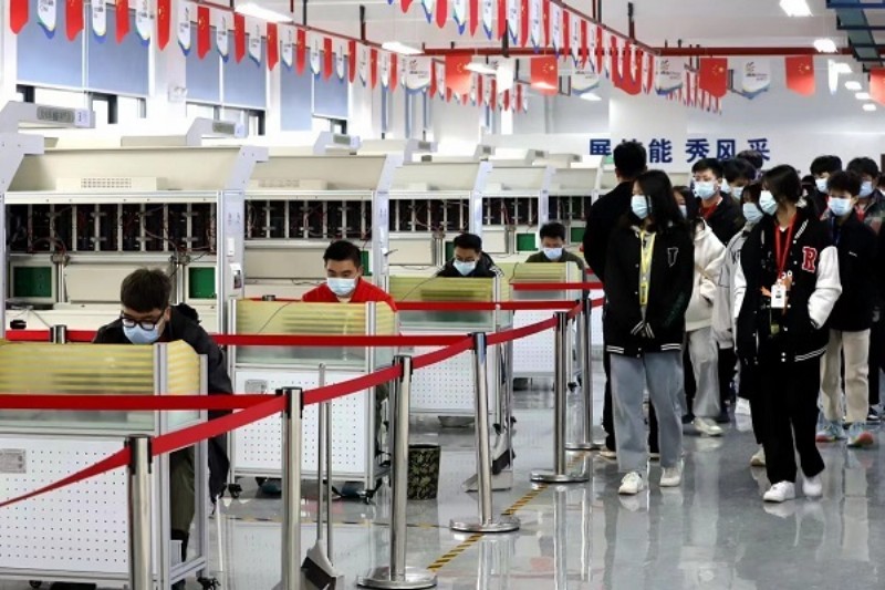 第46屆世界技能大賽光電技術項目10進5全國選拔賽在公共實訓基地開賽