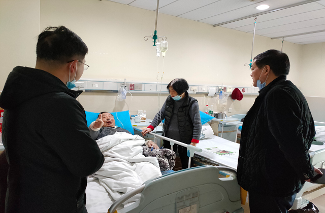 新春佳節年味濃 用情慰問送溫暖