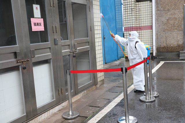 疫情防控不懈怠！衡陽技師學院開展常態化疫情防控應急演練