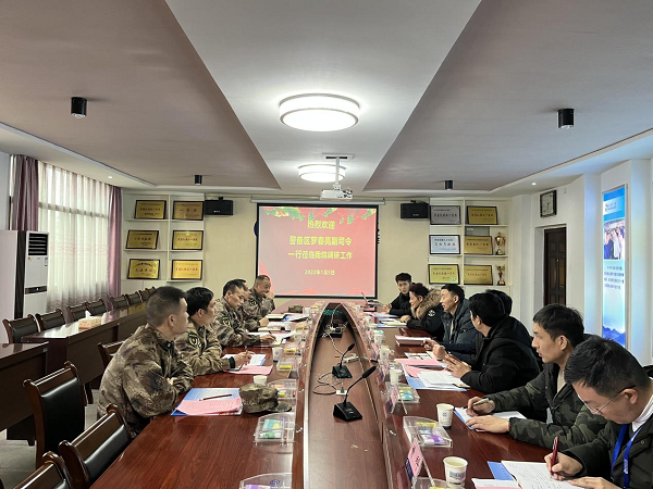 衡陽警備區(qū)來我院調(diào)研征兵及高校基層武裝部建設(shè)工作