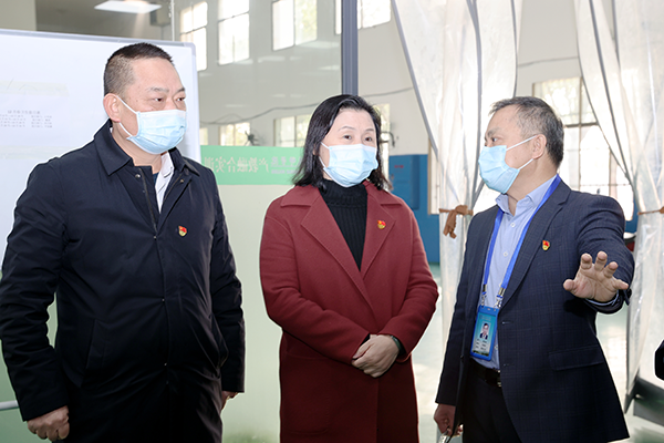 衡陽市委宣講團成員、市委常委、宣傳部部長周玉梅來衡陽技師學院宣講黨的二十大精神