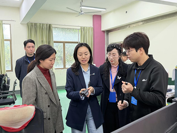 衡陽市人社局對我院申報市級創業孵化基地（市級大學生創業孵化基地）開展評審工作